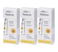 Medipharma Hyaluron Protezione Solare Labbra SPF50+ 3x7 ml