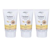 Medipharma Hyaluron Protezione Solare Viso Colorata SPF50+ 3x50 ml