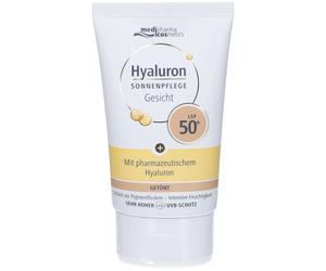 Medipharma Hyaluron Protezione Solare Viso Colorata SPF50+ 50 ml Crema