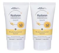 Medipharma Hyaluron Protezione Solare Viso SPF50+ 2x50 ml