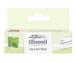 Medipharmacosmetics Lip Care Stick - Burrocacao Labbra Secche e Screpolate 4,8 g - Balsamo Labbra Idratante e Riparatore con Vitamina E, Olio di Oliva e Menta