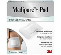 medipore +pad Med.10x10cm 5pezzi3m