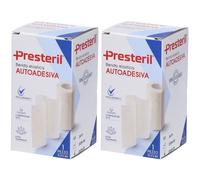 mediPresteril® Benda Adesiva 8x400 cm 2x1 pz Benda in garza