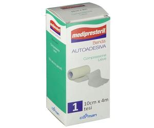 Medipresteril Benda Elastica Compressione Forte, 12 cm x 4,5m