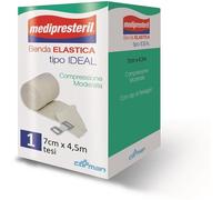 Medipresteril Benda Elastica Ideal Compressione Moderata, 7cm x 4,5m