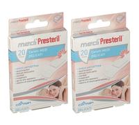MediPresteril® Cerotti Medi Delicati 7 x 2 cm 2x20 pz Cerotto