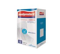 GARZA COMPRESSA MEDIPRESTERIL 12/8 FU 36X40CM 12 PEZZI
