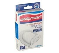 MediPresteril® Compresse Oculari Adesive Sterile 6,5 x 9,5 cm 4x10 pz