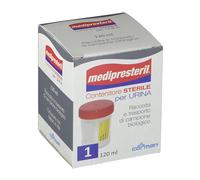 Medipresteril Contenitore sterile per urine - Dispositivo per la raccolta e l'analisi, 120 ml
