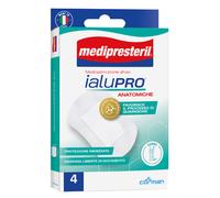 Medipresteril - Ialupro Medicazioni Anatomiche Gambe Confezione 4 Pezzi (Scadenza Prodotto 03/2026)