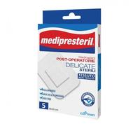 Medipresteril Medicazione Post Operatoria Delicata 8 x 10 cm, 5 Pezzi