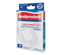 Medipresteril Medicazione Post Operatoria Impermeabile Misura 7,5 x10cm, 4 Pezzi