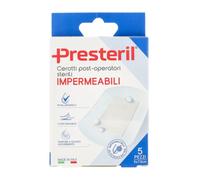 Corman S.p.a Medicazione post operatoria Medipresteril P impermeabile sterile 7,5 x 5 cm 5 pezzi