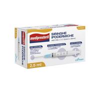 Medipresteril® Siringhe Ipodermiche 2,5 ml 10x2,5 ml Siringhe
