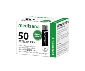 medisana 50x strisce reattive glicemia per l'autodeterminazione della glicemi...