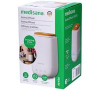 medisana AD 650 diffusore di oli essenziali, umidificatore ambiente con luce benessere e timer, diffusore profumo ambiente con tecnologia a ultrasuoni per una piacevole profumazione dell'ambiente