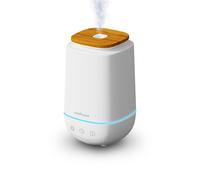 medisana AD 650 diffusore di oli essenziali, umidificatore ambiente con luce benessere e timer, diffusore profumo ambiente con tecnologia a ultrasuoni per una piacevole profumazione dell'ambiente