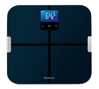 Medisana Bs 440 Bilancia Digitale per la Composizione Corporea, Misurazione di Grasso Corporeo, Acqua Corporea, Massa Muscolare e Peso Osseo, Fino a 180 Kg, Nero