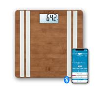 medisana BS 552 connect Bilancia in bambù con analisi corporea e app 1