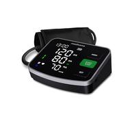 medisana BU 520 misuratore di pressione da braccio, bracciale XXL | sfigmomanometro con scala cromatica a semaforo, monitor di pressione e polso con indicazione di battito cardiaco irregolare
