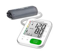 medisana BU 565 Monitor della pressione sanguigna per il braccio, Misurazione precisa della pressione sanguigna e del polso, Funzione di memoria, Ampio display, Rilevamento e avviso di aritmia