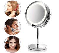 Medisana CM 840 Specchio da Trucco Rotondo, da Tavolo con Illuminazione a Led e