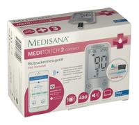 medisana MediTouch 2 Dual Blutzuckermessgerät mmol/L und mg/dL 1 pz Ap