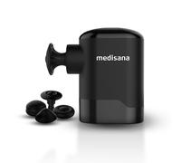 medisana MG 120 Mini pistola massaggiante con 4 testine e ricarica USB
