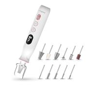 medisana MP 940 set elettrico per manicure e pedicure, lima per unghie, fresa per unghie e rimuovi calli, kit per la cura di mani e piedi e per il trattamento di unghie, cuticole e calli