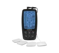 medisana TENS, dispositivo di corrente di stimolazione EMS con 60 programmi dispositivo elettroterapico professionale per il rilassamento muscolare e l'alleviamento del dolore con 4 elettrodi adesivi