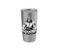 Meditando Jiu Jitsu Gesù Bicchiere termico in acciaio inox doppia parete