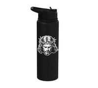 Meditando Jiu Jitsu Gesù Stainless Steel Insulated Water Bottle