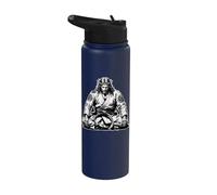 Meditando Jiu Jitsu Gesù Stainless Steel Insulated Water Bottle