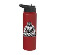 Meditando Jiu Jitsu Gesù Stainless Steel Insulated Water Bottle