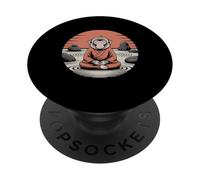 Meditando Monkey Monk Mindfulness Yoga PopSockets PopGrip Adesivo