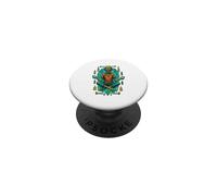 MEDITARE ZOMBIE Strano e stravagante PopSockets PopGrip Adesivo