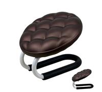 Meditation Bench, Ergonomic Kneeling Stool with Soft Cushion, Japanese-Style Meditation Seat for Yoga Zen Mindfulness Relaxation Reading Seniors Beginners Daily Sitting Practice 27.5x27.5x24cm