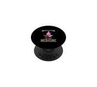 Meditation Is My Medicine/Meditator Design/Funny Daying PopSockets PopGrip Adesivo