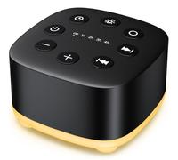 Meditation White Noise Sound Machine 30 suoni lenitivi con 32 controllo del volume, 12 luce notturna 5 timer, macchina portatile del sonno per viaggi, alimentata da AC o USB, terapia del sonno per