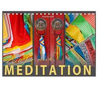 MEDITATION Zeit für mich (Tischkalender 2026 DIN A5 quer), CALVENDO Monatskalender: Träumen und Meditieren mit Fotografien von BuddhaART.