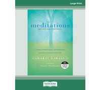 Meditations: Creative Visualization and Meditation Exercises to Enrich Your Life - Large Print