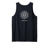 Meditations Esoterico Sole Minimalista Inner Peace Yoga Canotta