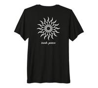 Meditations Esoterico Sole Minimalista Inner Peace Yoga Maglietta Premium