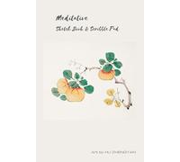 Meditative Sketch Book for Stress Relief - Mindfulness Drawing Journal for Relaxation, Calming Doodle Notebook for Adults, Therapeutic Scribble Pad for Meditation, Creative Art Journal for Self Care