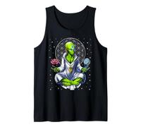 Meditazione Aliena Zen Yoga Spiritualità Buddhista Canotta