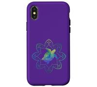 Meditazione Animali Acqua Tartaruga Yoga Mandala Tartaruga Custodia per iPhone X/XS