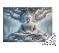 Meditazione Buddhista Puzzles 1000 Pezzi In Incastro Perfetto, Un Gioco Di Puzzle Per Enigma Per Lo Stress Relief, Ideale Per Per La Decompressione E La Decorazione Delle Paret