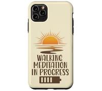 Meditazione Camminata In Progress Sunrise Mindfulness Path Custodia per iPhone 11 Pro Max