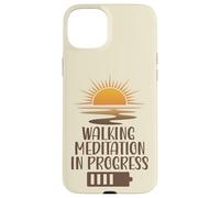 Meditazione Camminata In Progress Sunrise Mindfulness Path Custodia per iPhone 15 Plus