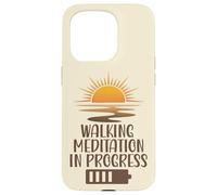 Meditazione Camminata In Progress Sunrise Mindfulness Path Custodia per iPhone 15 Pro